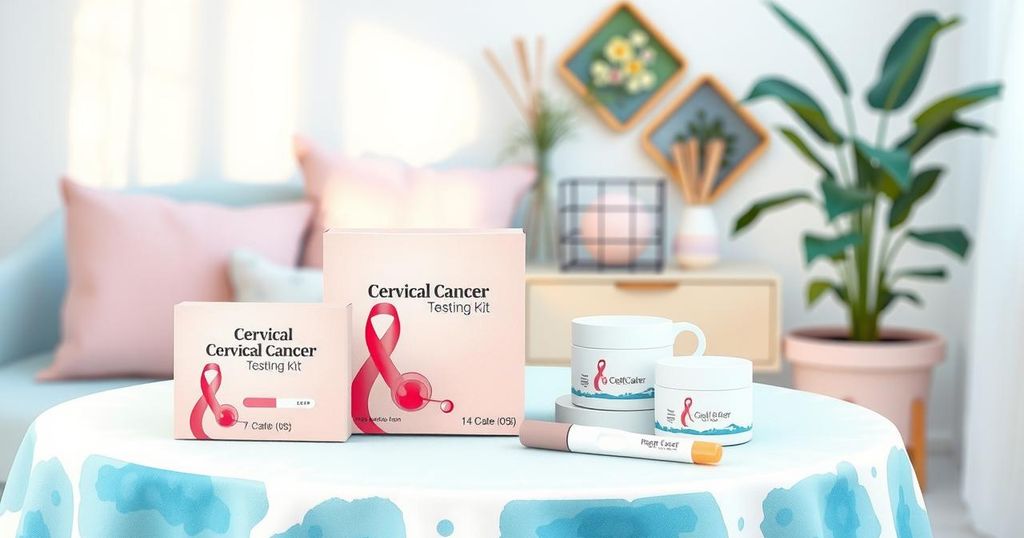 Kits pengujian mandiri di rumah untuk kesehatan wanita untuk screening kanker serviks